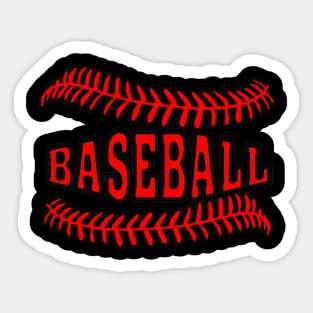 Baseball Gift for Player or Coach Sticker